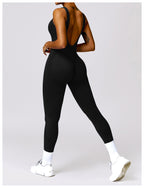 Combinaison de Sport Femme Dos Ouvert