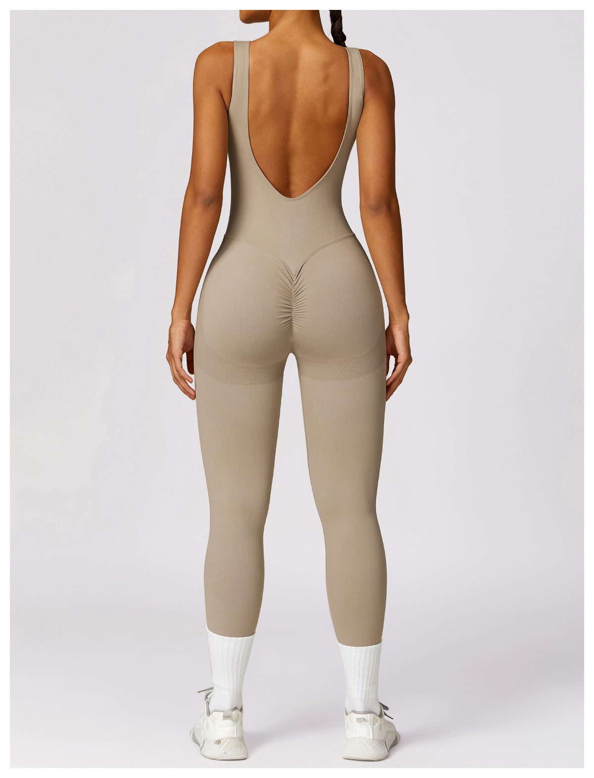 Combinaison de Sport Femme Dos Ouvert