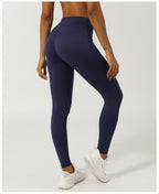 Legging de Sport Femme Taille Haute Croisée