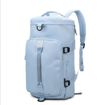 Nildras Gym Bag Backpack Fitness Bag with Shoe Compartment Outdoor Shoulder Gym Bag Student Sport Bag Travel Bag Daily
