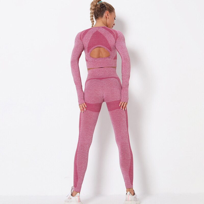 Ensemble Activewear Femme Dos Ouvert