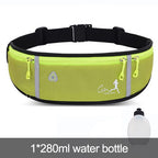 Nildras Waist Gym Bag Phone anti-theft Pack Running Belt waist Bags Waterproof Belt Men Women Gym With Water Bottle