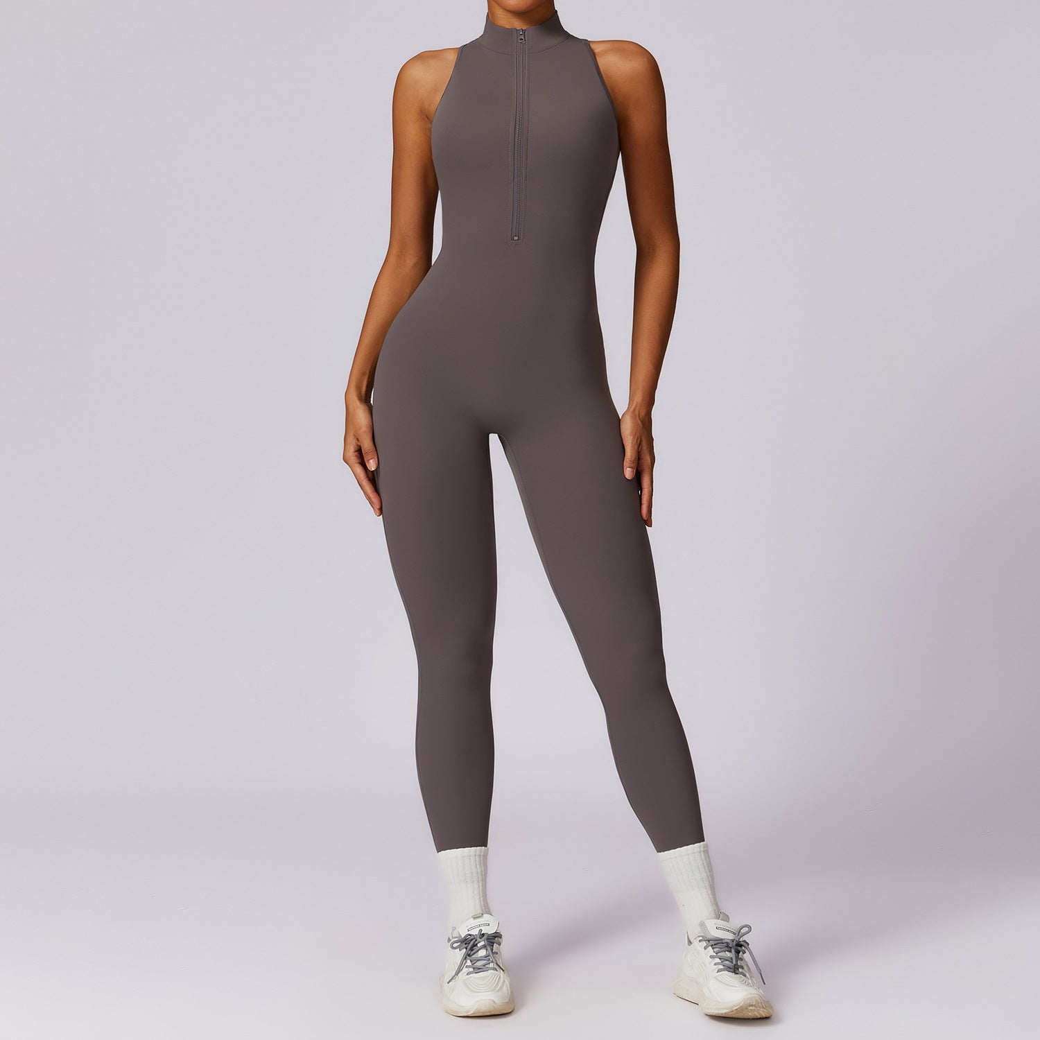 Combinaison de Sport Femme Dos en V