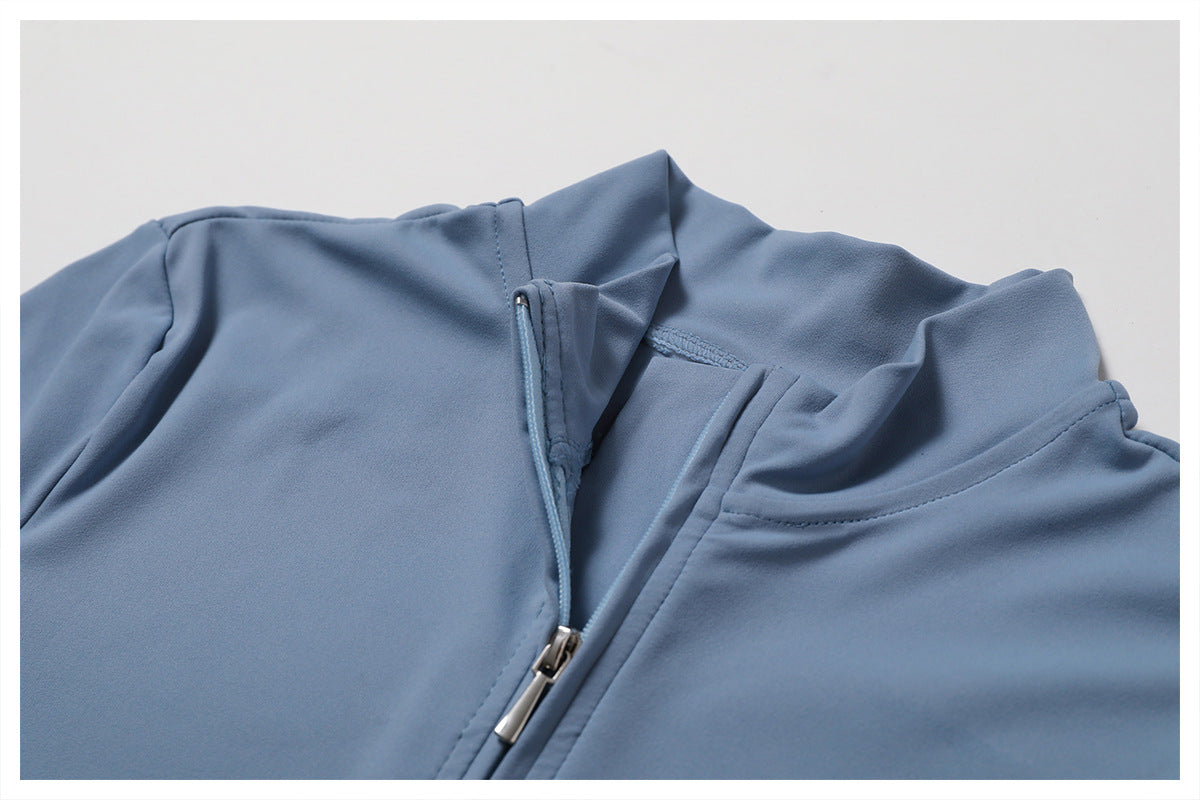 Combinaison Short Sculptante Zippée Sans Coutures