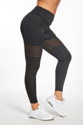 Legging de Sport Femme Mesh Taille Haute