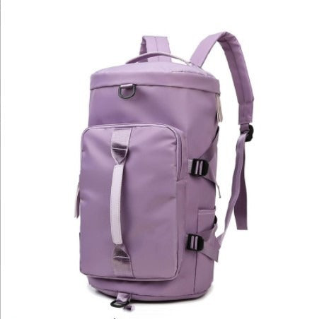 Nildras Gym Bag Backpack Fitness Bag with Shoe Compartment Outdoor Shoulder Gym Bag Student Sport Bag Travel Bag Daily
