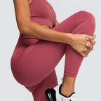 Ensemble Fitness Femme Sculptant – Legging Taille Haute