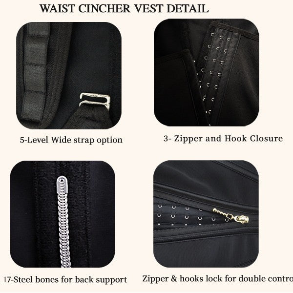 Waist/Tummy Training Cinching Vest