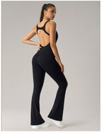 Combinaison de Sport Femme Dos Ouvert