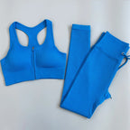 Ensemble de Sport Femme 5 Pièces Côtelé