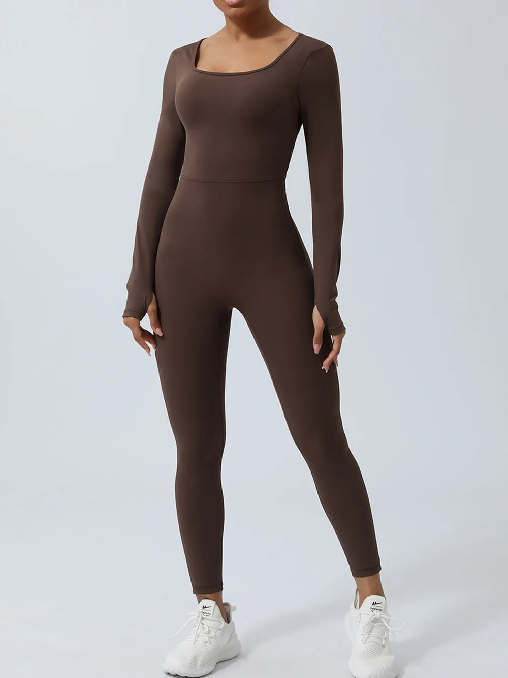 Combinaison de Sport Femme Dos Ouvert Sculptant