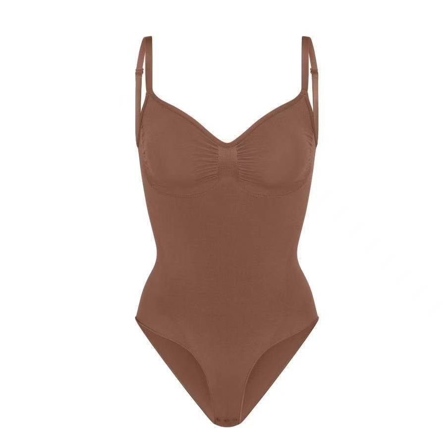 Nildras Seamless Skims Style Shapewear Cami, Sleeveless Bodycon Top with Tummy Control & Butt Lift