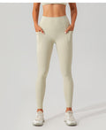 Legging Femme Taille Haute Côtelé – Fitness & Activewear