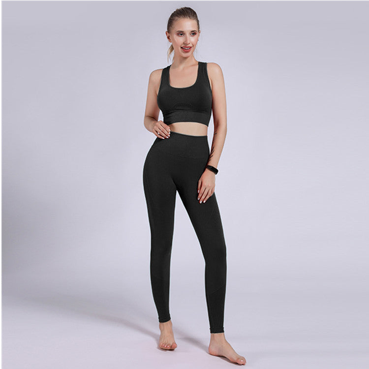 Ensemble Activewear Femme Côtelé
