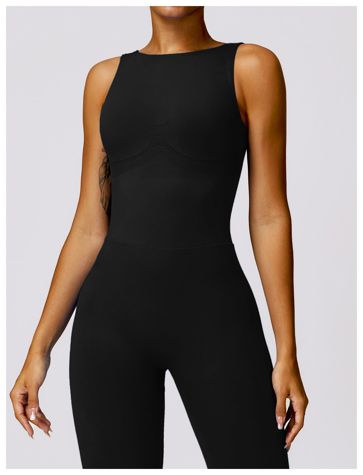 Combinaison de Sport Femme Dos Ouvert