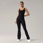 Combinaison de Sport Femme Dos Ouvert
