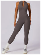 Combinaison de Sport Femme Dos en V