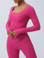 Combinaison de Sport Femme Dos Ouvert Sculptant