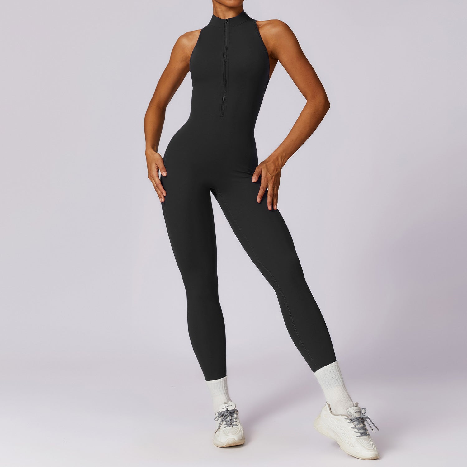 Combinaison de Sport Femme Dos en V