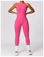 Combinaison de Sport Femme Dos Ouvert