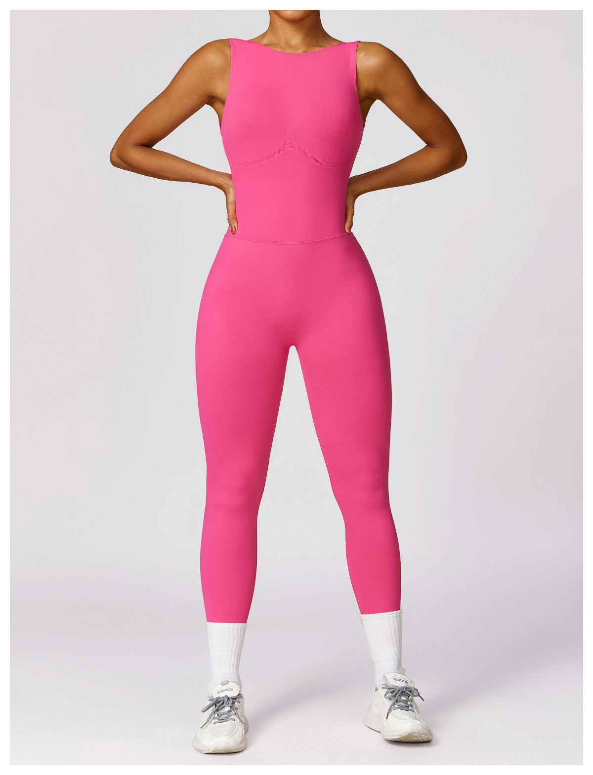 Combinaison de Sport Femme Dos Ouvert