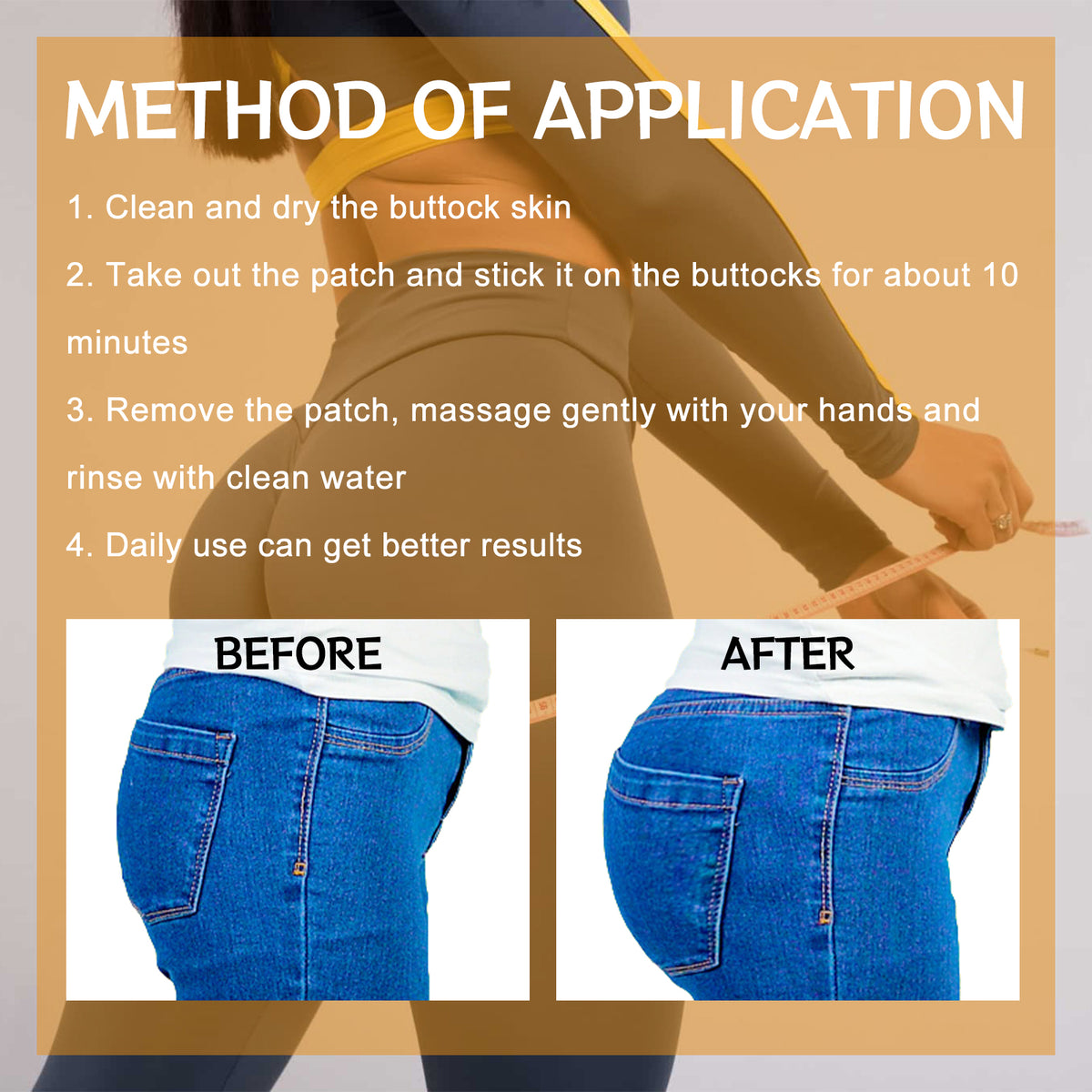Collagen Butt Lift And Buttocks Firming Skin Patch