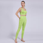 Ensemble Activewear Femme Côtelé