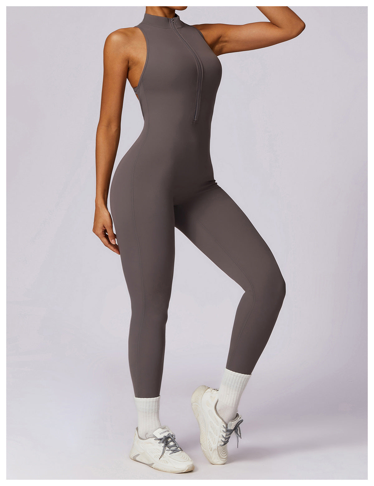 Combinaison de Sport Femme Dos en V