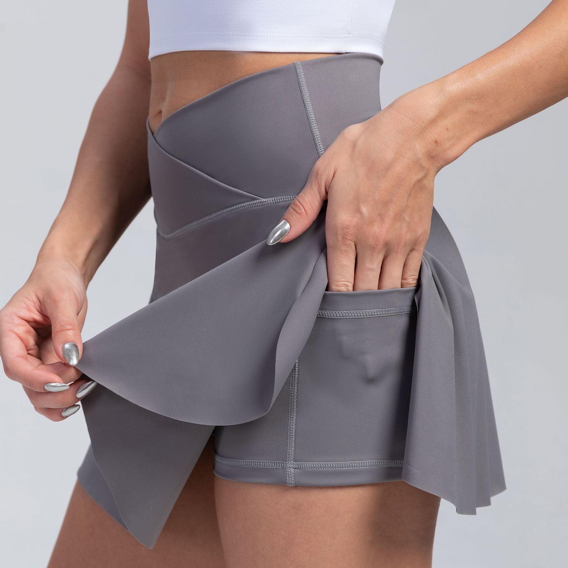 Jupe-Short de Sport Femme Taille Haute – Tennis, Fitness & Activewear