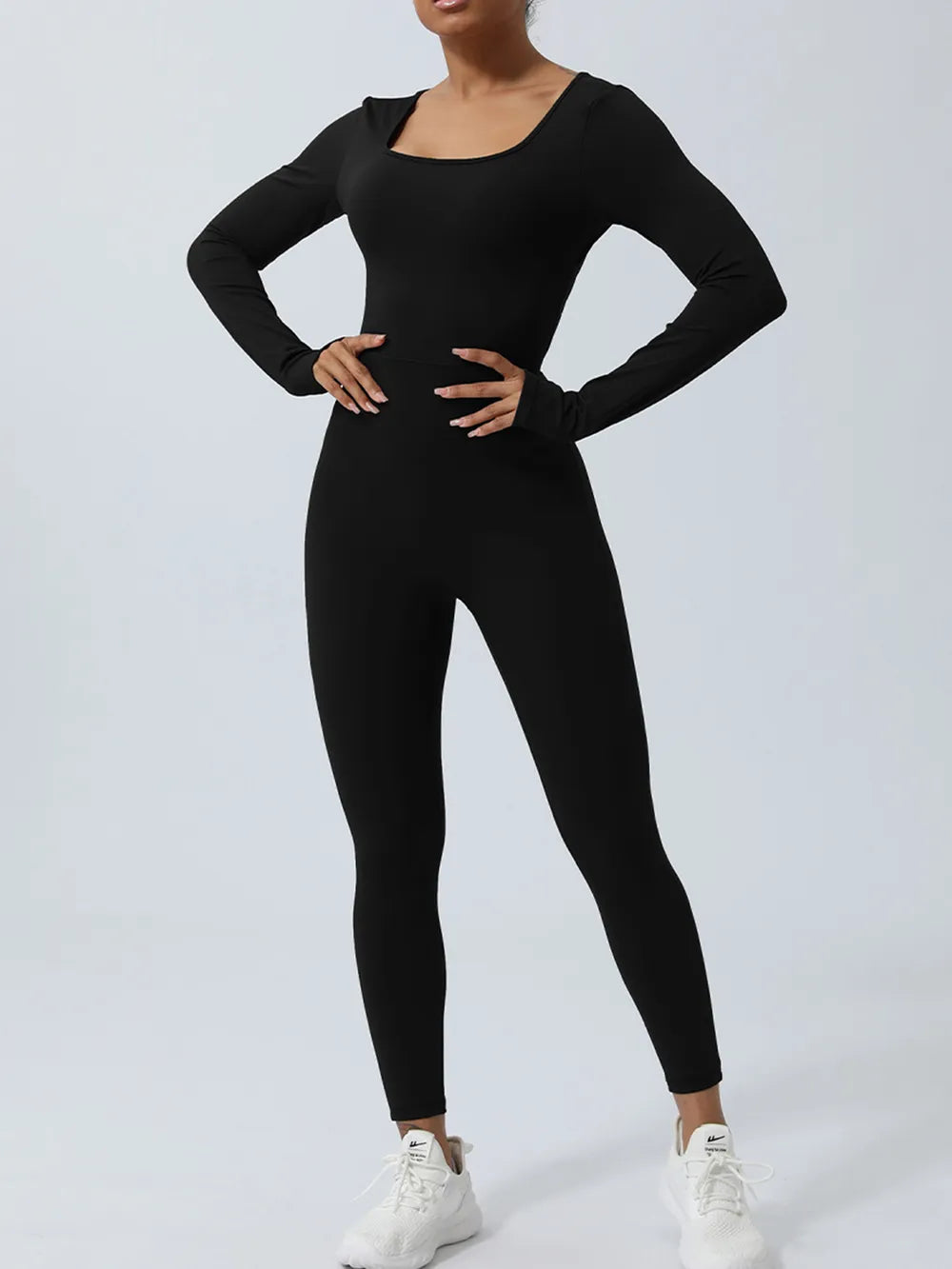 Combinaison de Sport Femme Dos Ouvert Sculptant