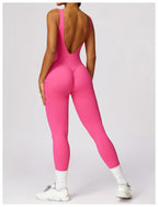 Combinaison de Sport Femme Dos Ouvert
