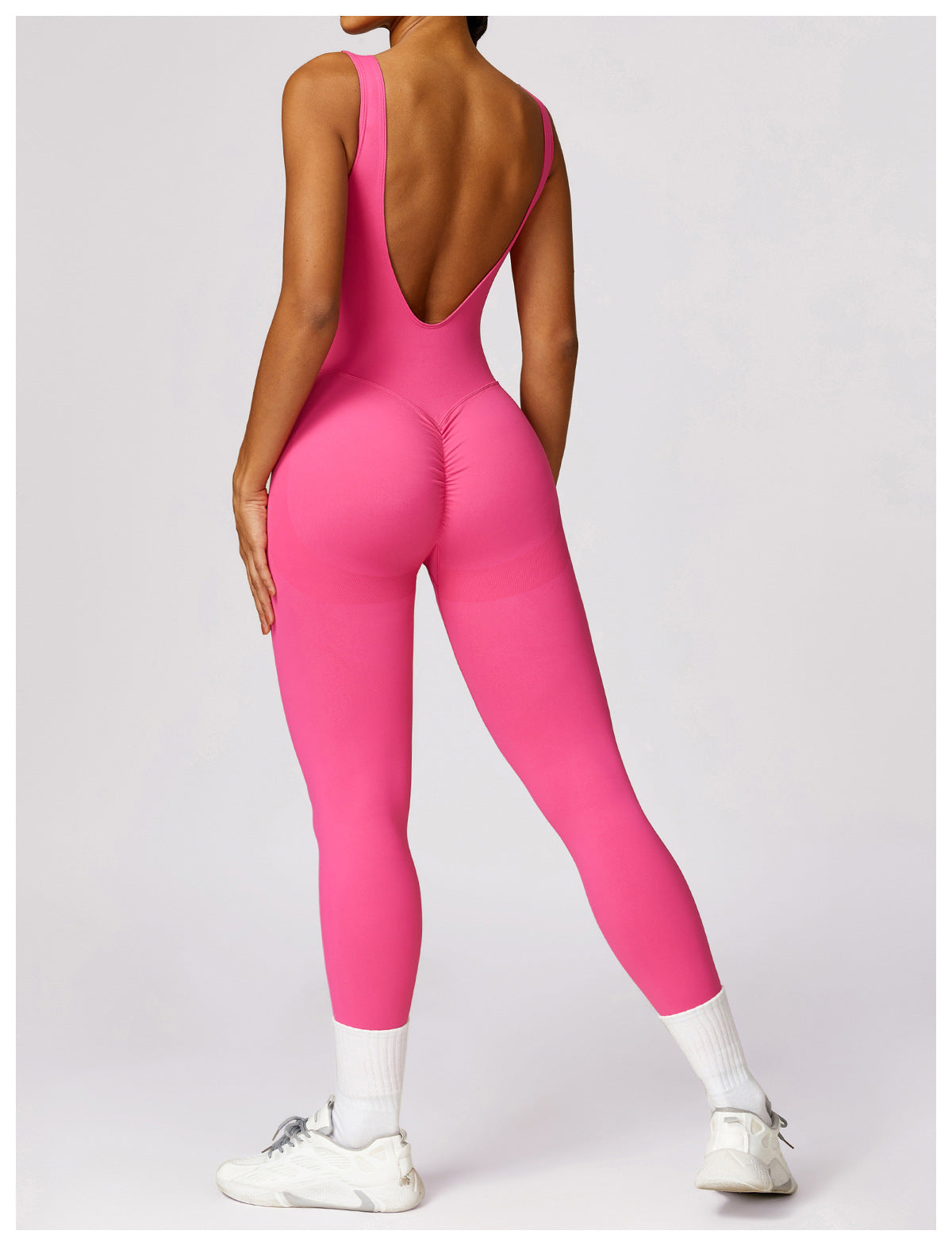 Combinaison de Sport Femme Dos Ouvert