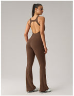 Combinaison de Sport Femme Dos Ouvert