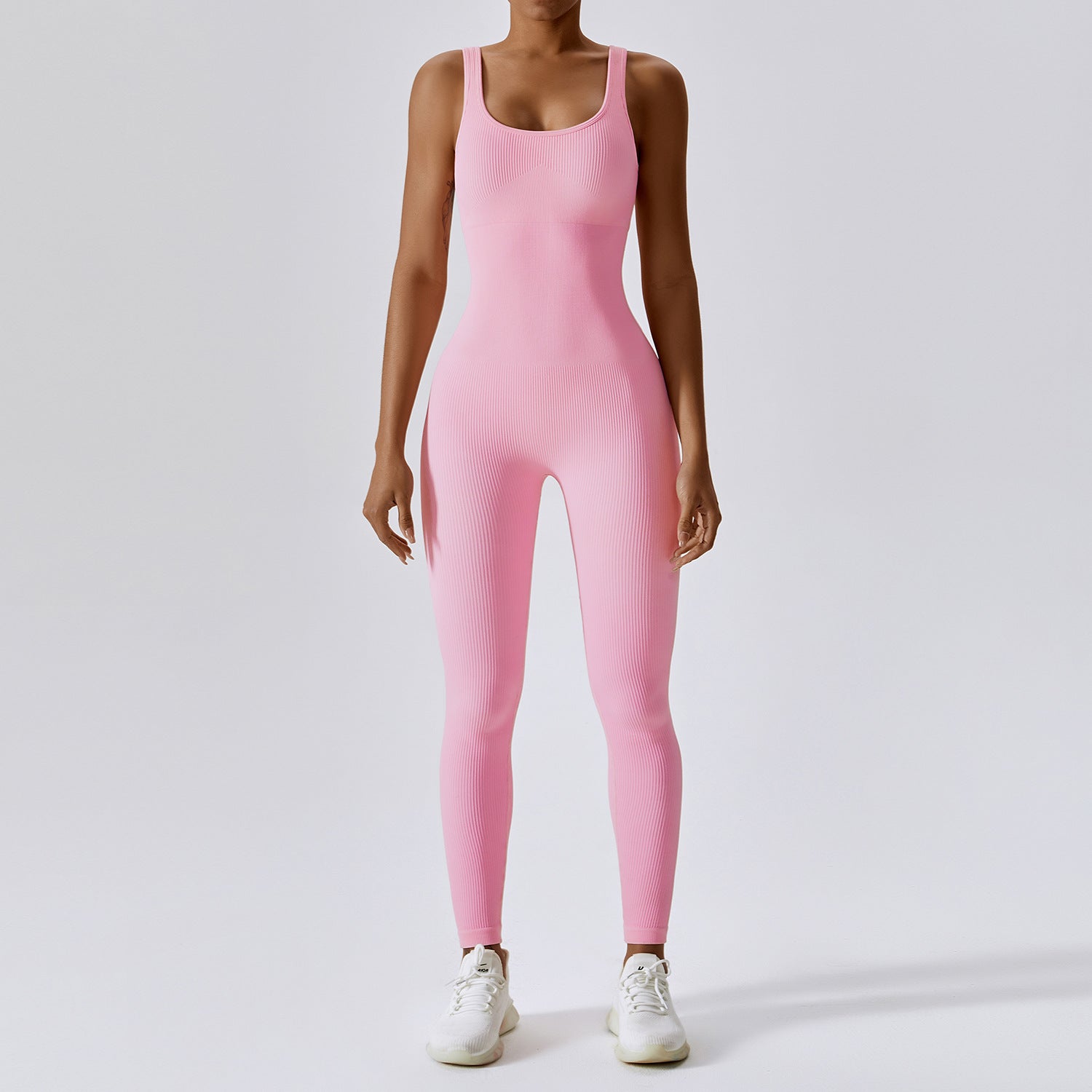 Combinaison de Sport Femme Côtelée