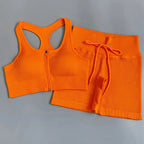 Ensemble de Sport Femme 5 Pièces Côtelé