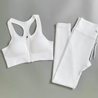 Ensemble de Sport Femme 5 Pièces Côtelé