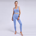 Ensemble Activewear Femme Côtelé