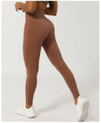 Legging de Sport Femme Taille Haute Croisée