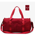 Nildras Sport Fitness Gym Bag with Shoes Compartment Travel Overnight Shoulder Weekender Duffel Bag