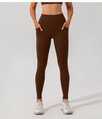 Legging Femme Taille Haute Côtelé – Fitness & Activewear