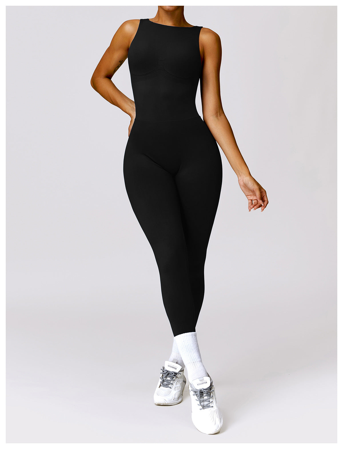 Combinaison de Sport Femme Dos Ouvert