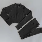 Ensemble de Sport Femme 5 Pièces Côtelé