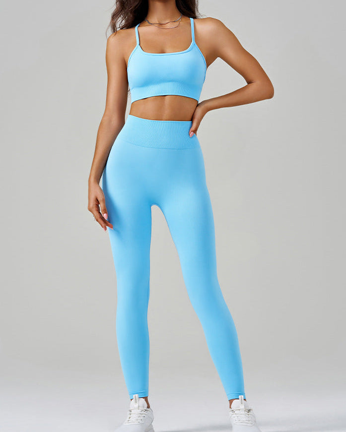 Ensemble de Sport Femme Sans Coutures