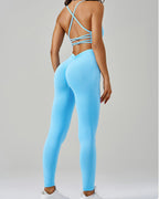 Ensemble de Sport Femme Sans Coutures