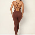 Combinaison de Sport Sculptante Dos Croisé