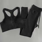 Ensemble de Sport Femme 5 Pièces Côtelé
