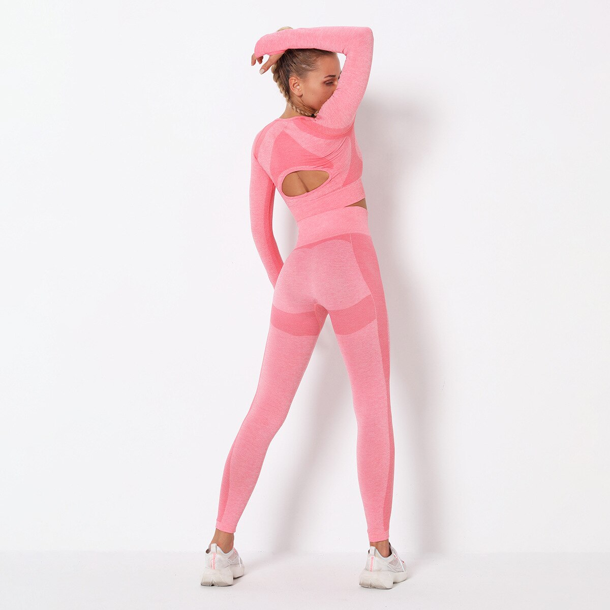 Ensemble Activewear Femme Dos Ouvert