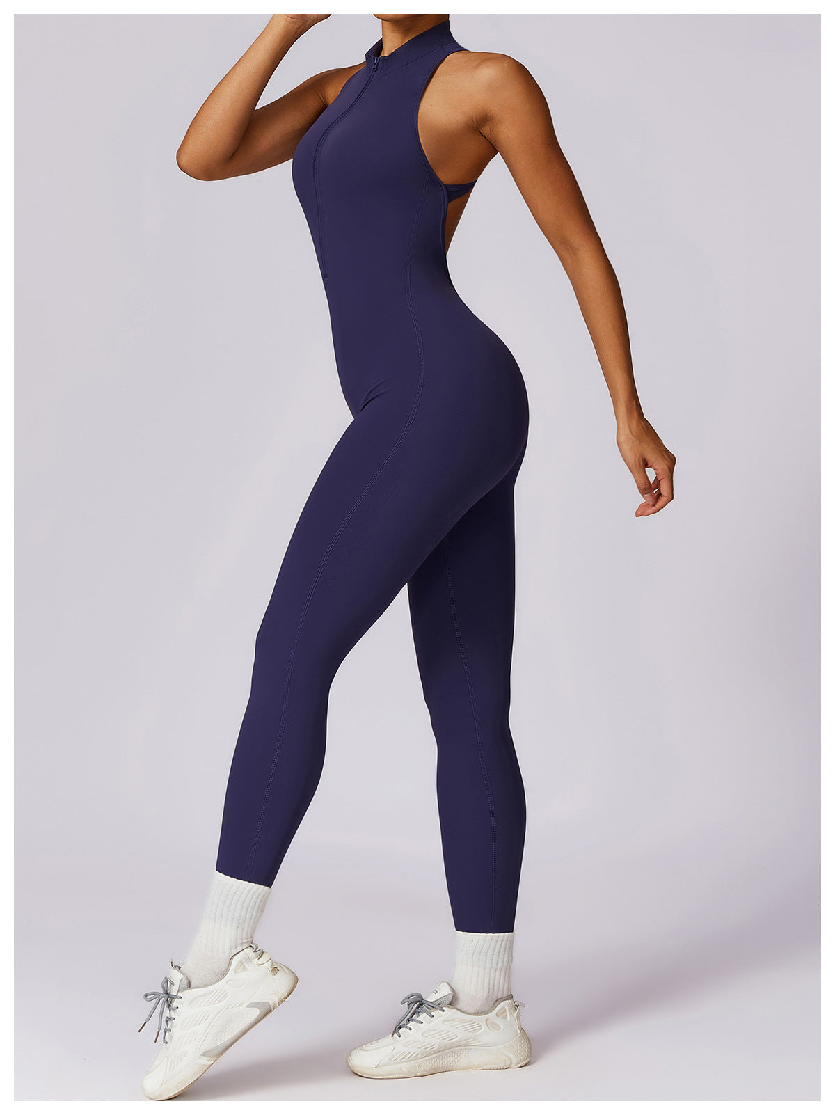 Combinaison de Sport Femme Dos en V