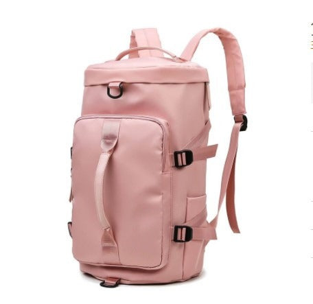 Nildras Gym Bag Backpack Fitness Bag with Shoe Compartment Outdoor Shoulder Gym Bag Student Sport Bag Travel Bag Daily