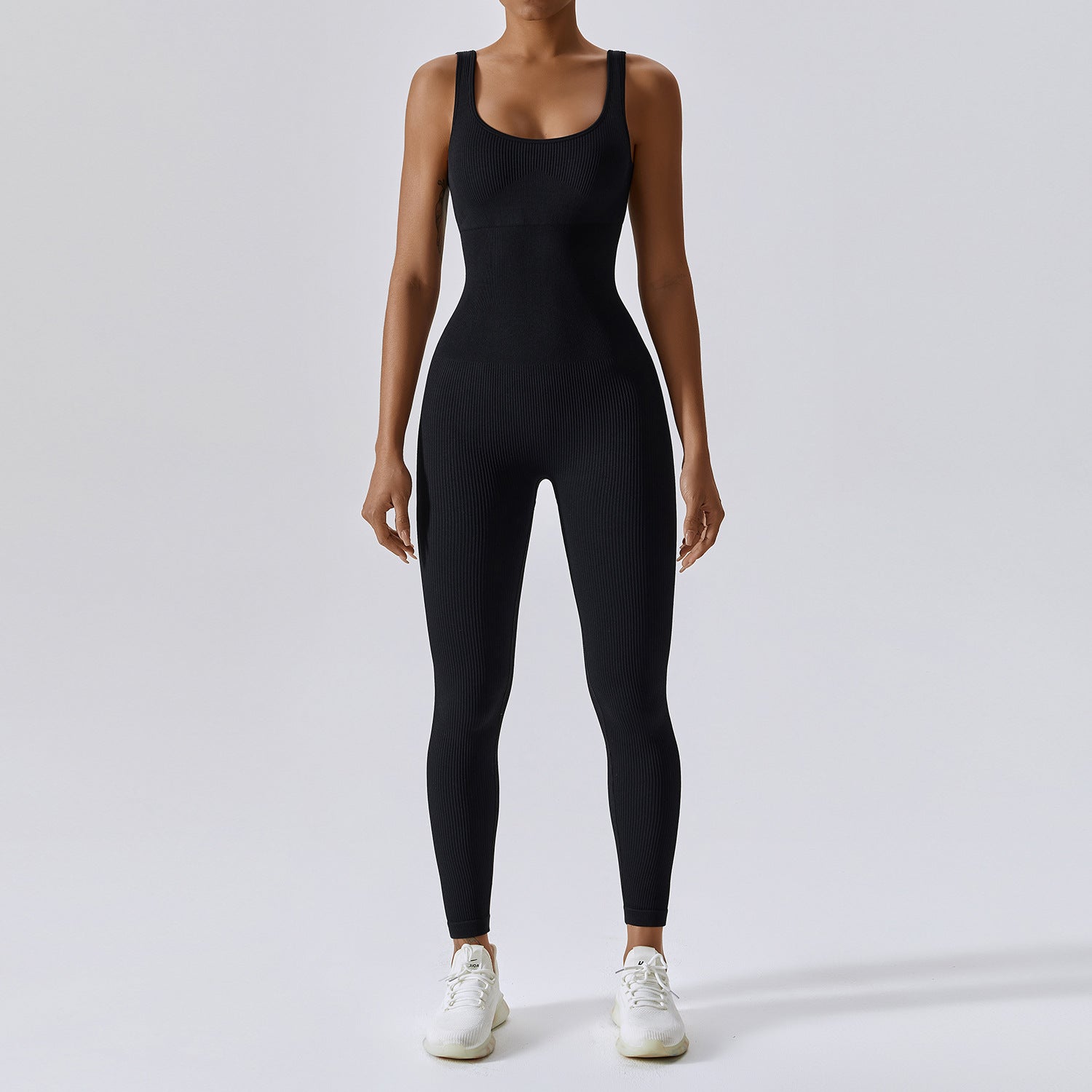 Combinaison de Sport Femme Côtelée